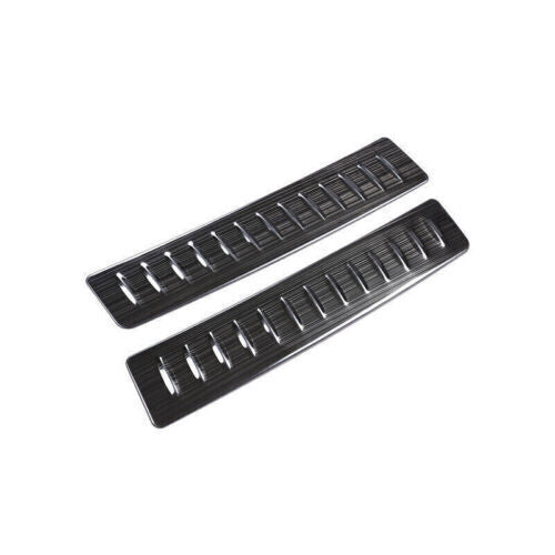 for Range Rover Velar Black Steel Inner Rear Bumper Protector Guard Cover 19-22 n