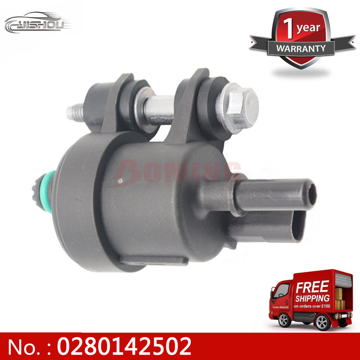 0280142502 solenoid valve for Chevrolet Spark 1.2L, 2013-2015, new.