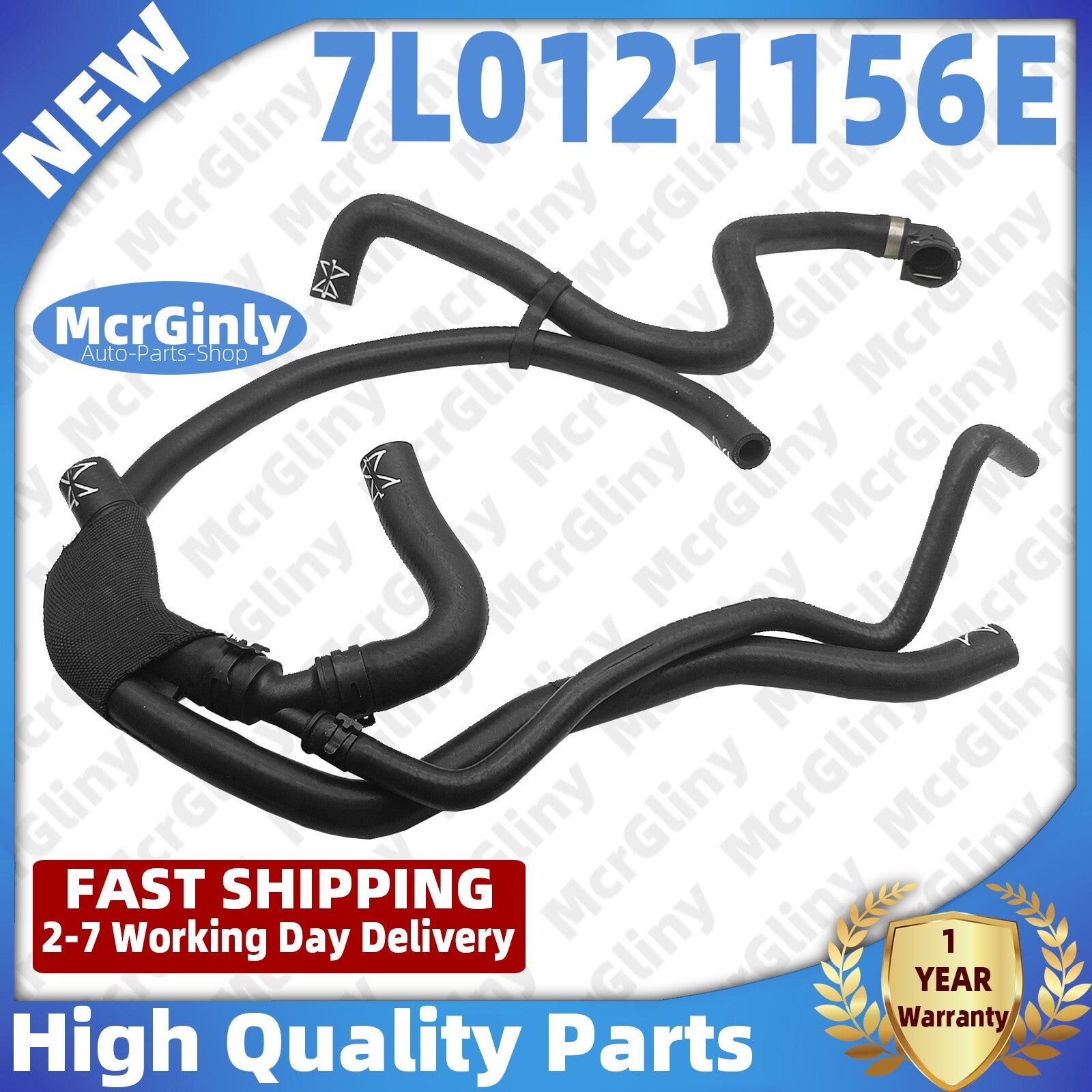 Radiator coolant breather hose suitable for Audi Q7/ Touareg 2007-2010 BHK 3.6L n