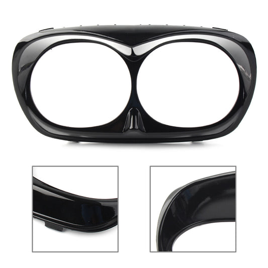 Scowl Headlight Bezel Fairing Trim Fit for Harley Road Glide 98-13 FLTR FLTRX FLTRU