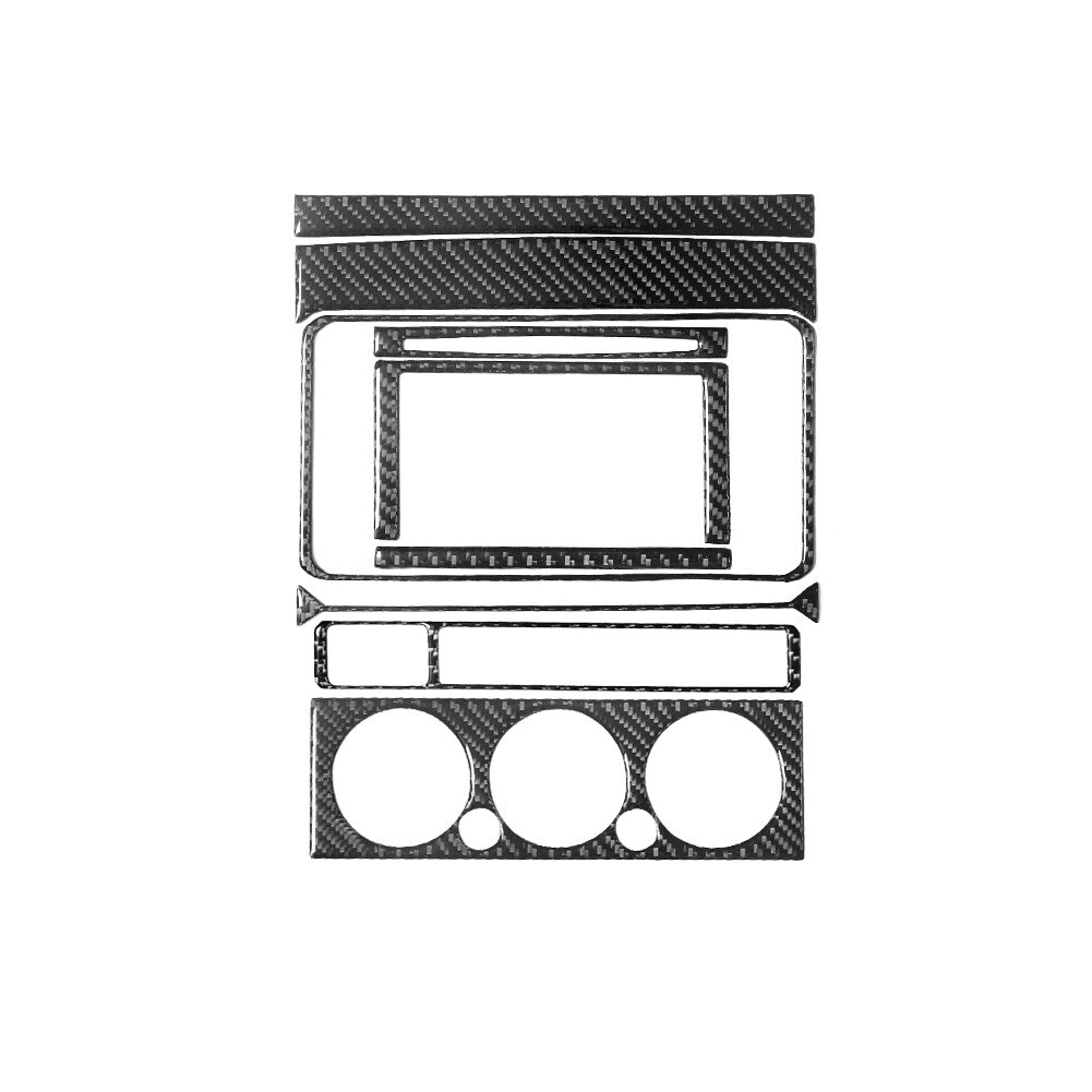 Piano Black for Co -pilot Dashboard Panel Cover Trim for Dodge for Challenger 2008-2014 v