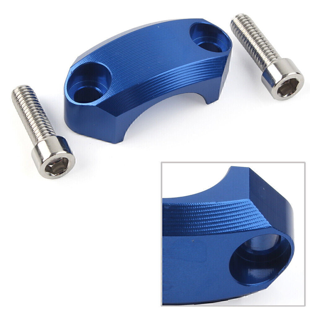 22mm Master Cylinder Perch Clamp Cover Fit Motocross MX Enduro Motorbike Blue Q
