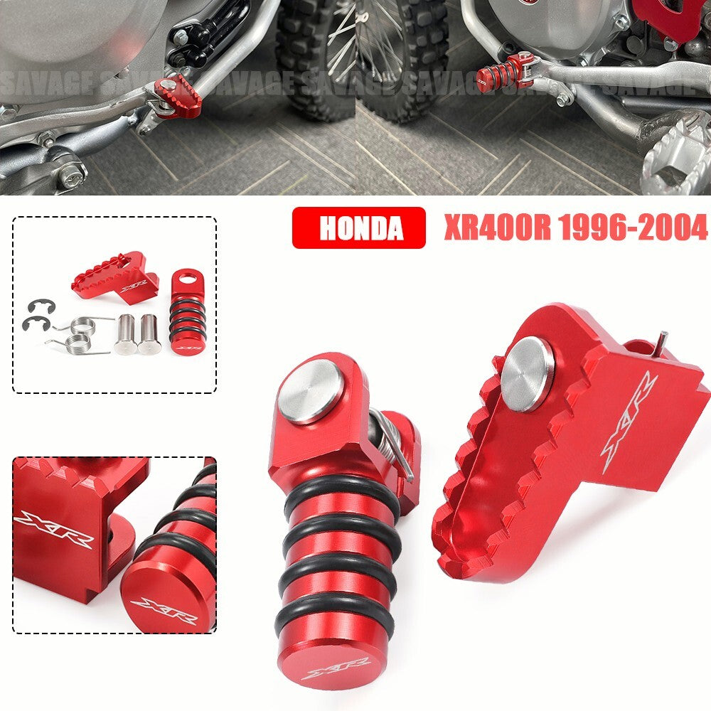 Brake Pedal Shift Lever Shifter Peg Step Plate for HONDA XR 400R 1996-2004 2003 Q