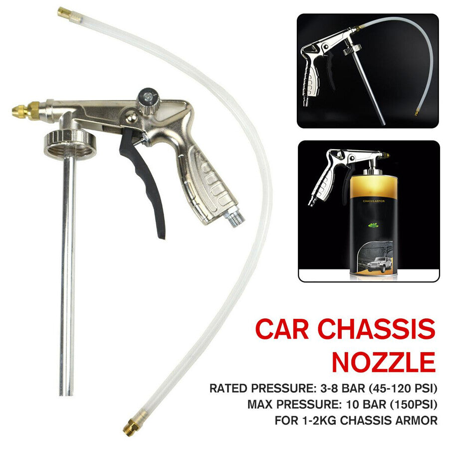 1/4 Adjustable Under Coating Spray Gun Underseal SPRAY GUN Stonechip Under Body