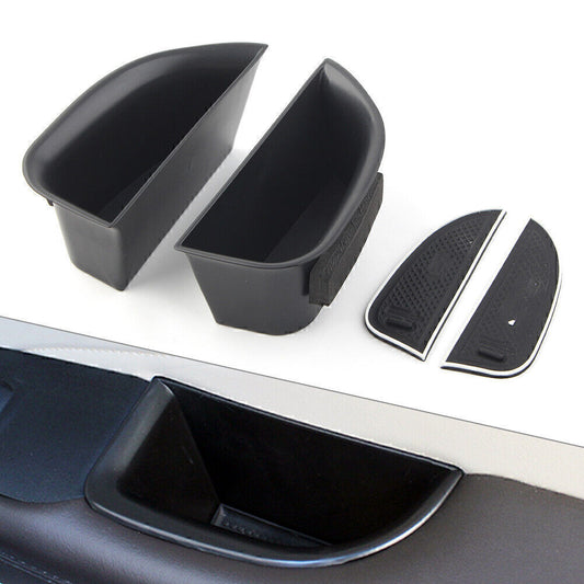 Front Door Handle Armrest Storage Box Tray Bin Kits for MKZ 2014-2016 15