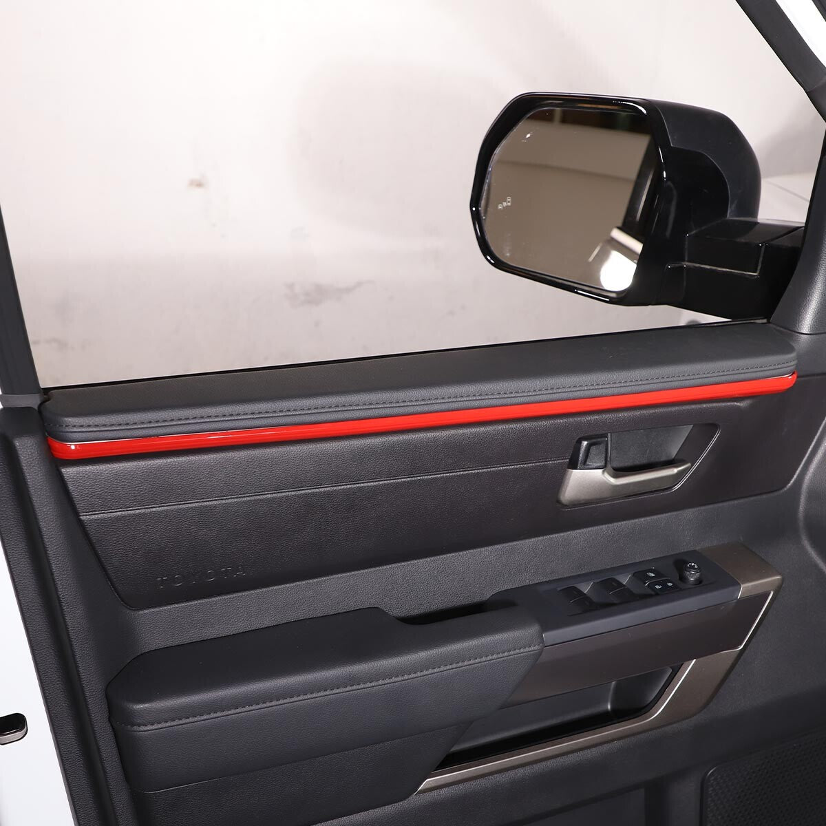 ABS blue steering wheel cover frame border decoration suitable for Tacoma 2015-2020- v