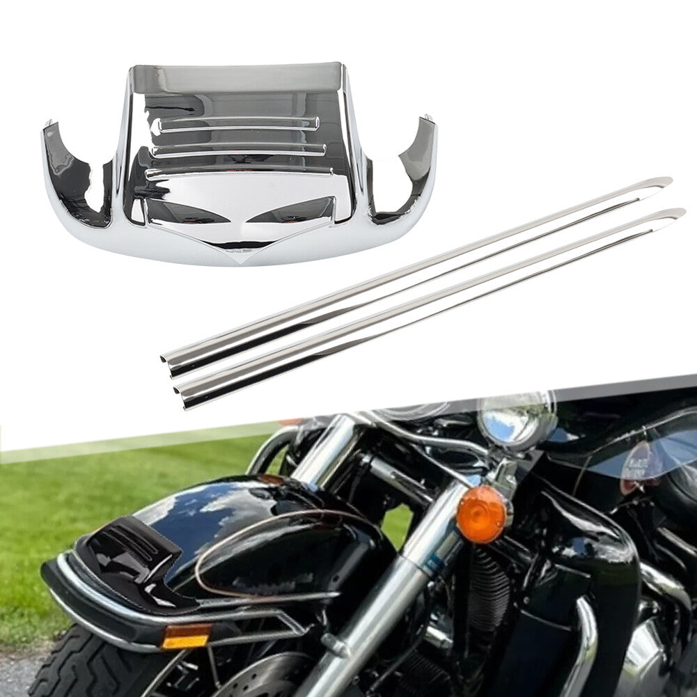 Front Mudguard Tip w/Spear Trim Kit for Harley Road King Electra Glide Q