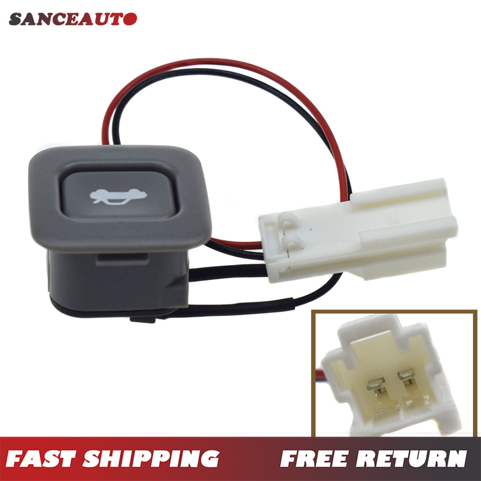Rear wheel cover fuel filler switch for Hyundai for Elantra HD 2007 - 2010 935552H0008M- v