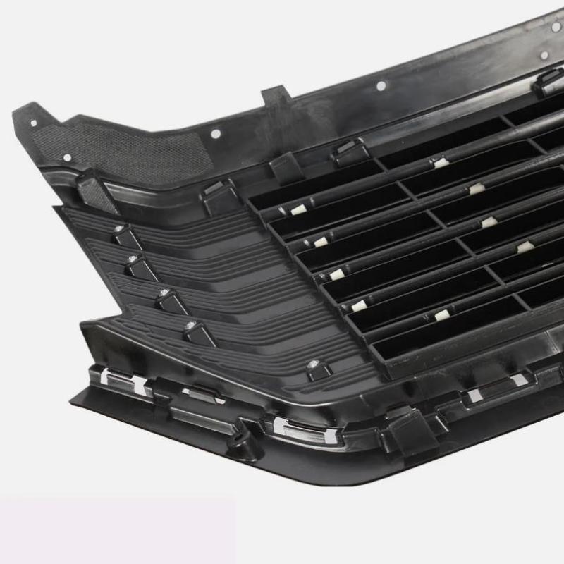 Front Upper Grille Grill With Chrome Trim Black Fits 2015-2017 for Lincoln for Navigator