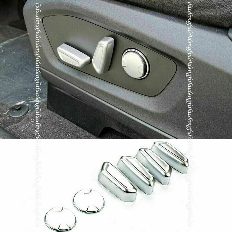 for Kia Seltos 2020-2023 Red ABS Inner Steering Wheel button Frame Cover Trim 2 v