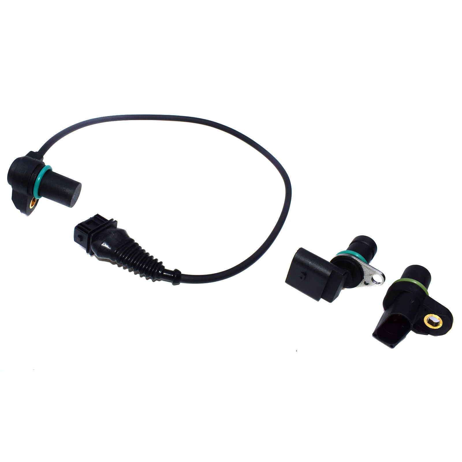 3-piece engine camshaft and crankshaft position sensor for 12141709616 New - v