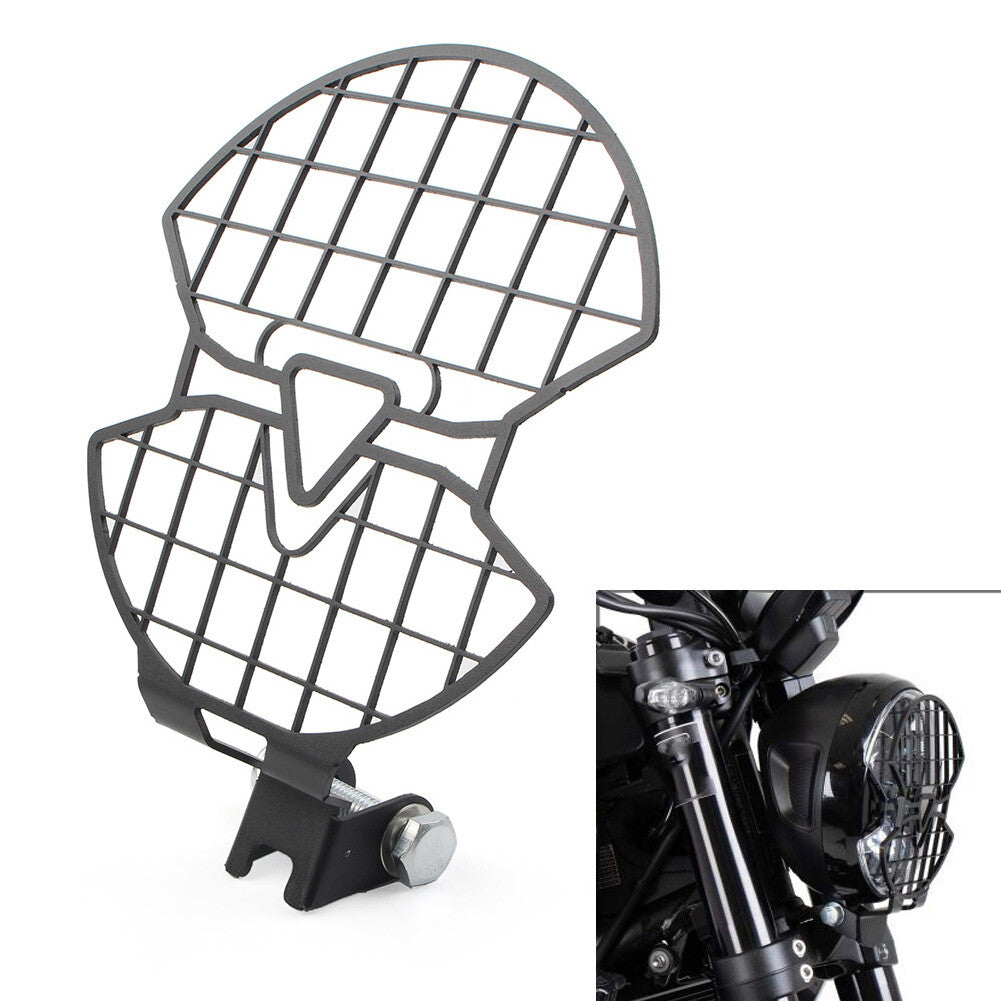 Front Headlight Grille Protective Guard Cover Fit Trident 660 2021-2023 Black Q