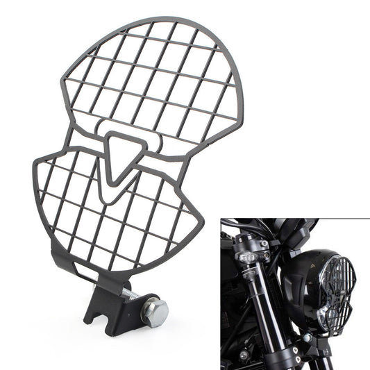 Front Headlight Grille Protective Guard Cover Fit Trident 660 2021-2023 Black Q