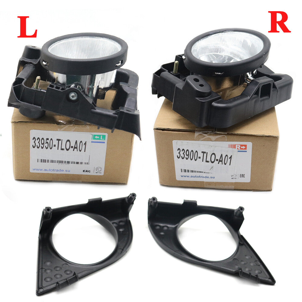 H11 dual fog lights and protective cover with LED bulbs are suitable for Acura TSX. n