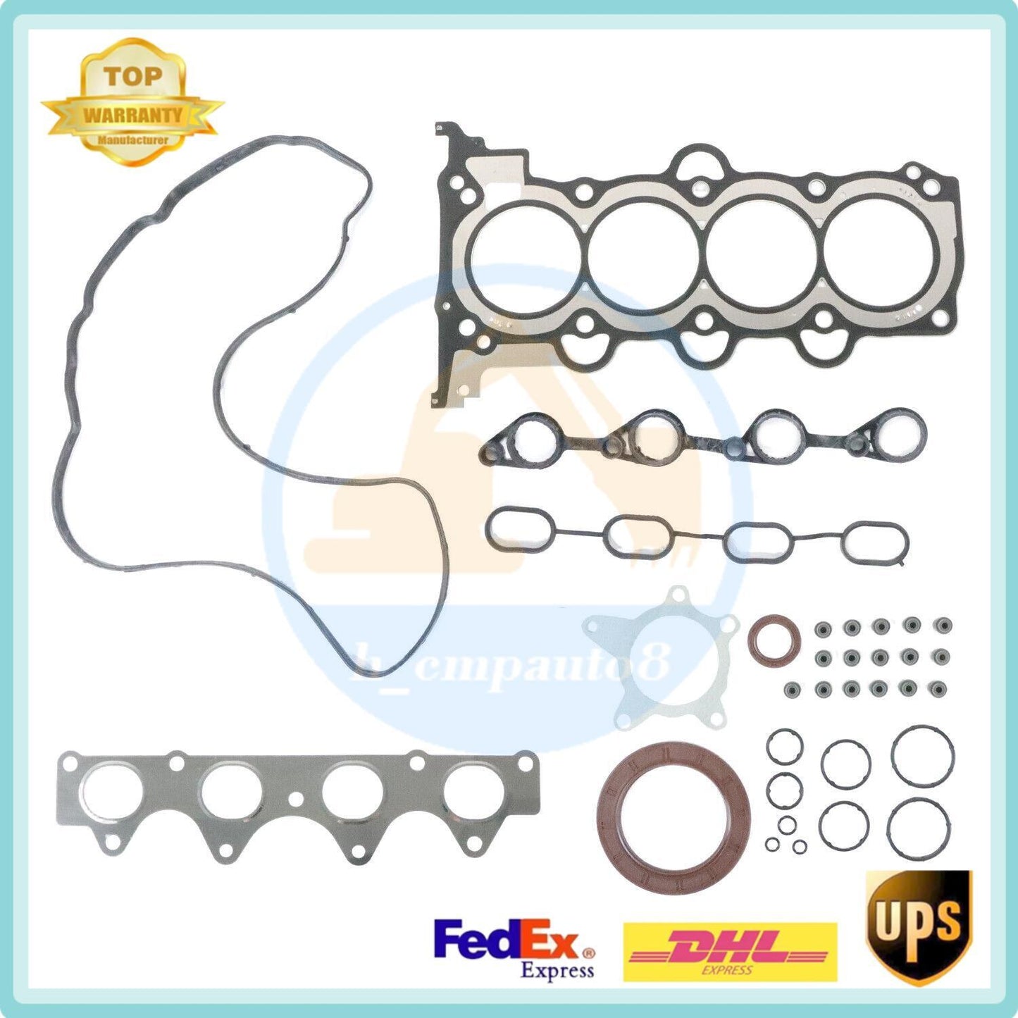 G4FC Engine Gasket Set fit for Hyundai for Kia 1.6L with 20910-2BA00