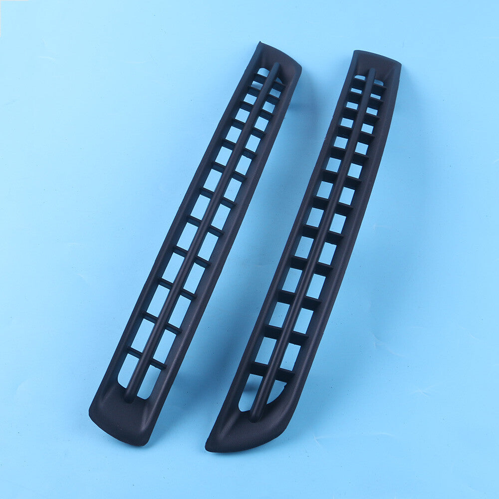 1 Pair Front Bumper Grille Cover Left  Right for 2007-2014 for Volvo XC90 Black Q