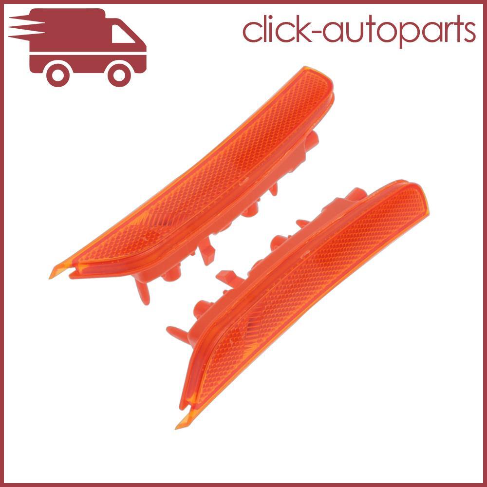 2X For 2021 - 2023 for Dodge Durango Front Left+Right Bumper Side Marker Light Lamp