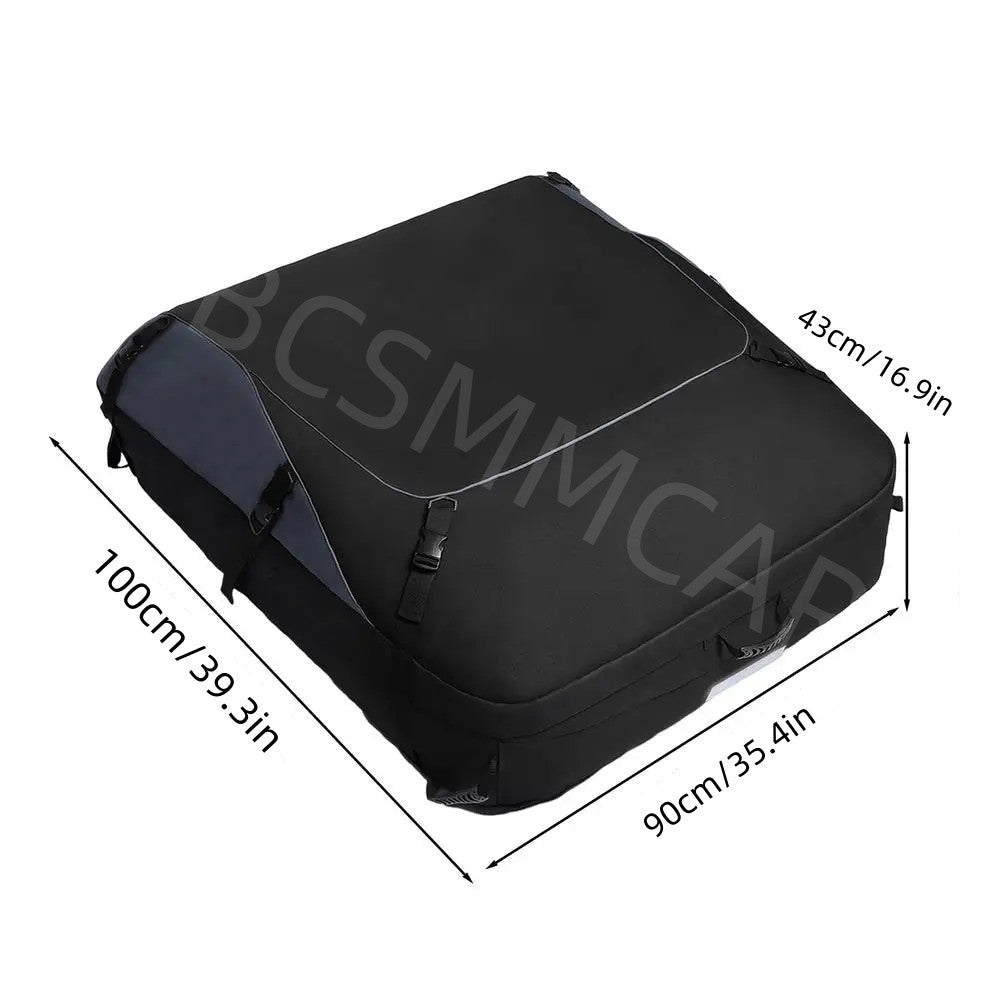Car Roof Luggage Bag 15 Cubic Storage Bag Waterproof Foldable For Travel Camping Q