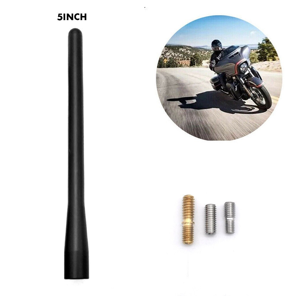 1-Piece Short Antenna Mast for Harley Davidson Road Street Electra Tour Glide 5-inch - n