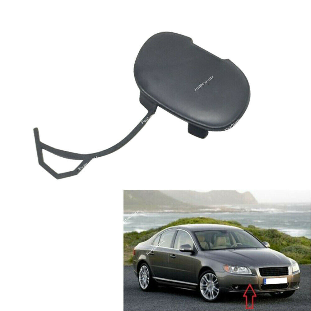 for Volvo S80 2007-13 39870061 Front Bumper Tow Eye Hook Lid Cover Q