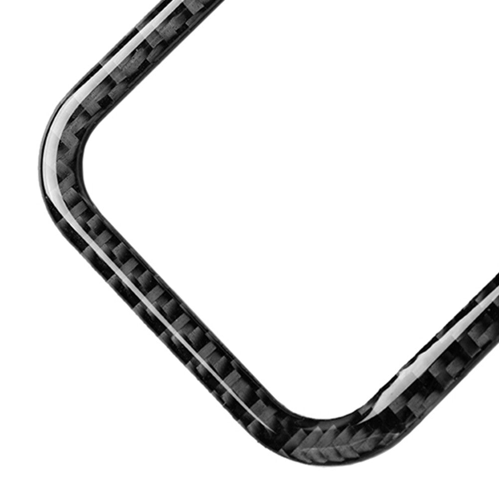 Carbon Fiber for Co -pilot Storage Box Frame Cover Trim for Toyota for Land Cruiser Prado