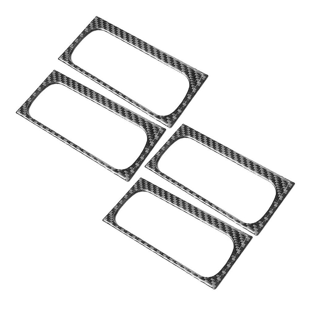 4x Carbon Fiber Inner Door Handle Cover Trim for Suzuki Grand Vitara 06-2013 New n