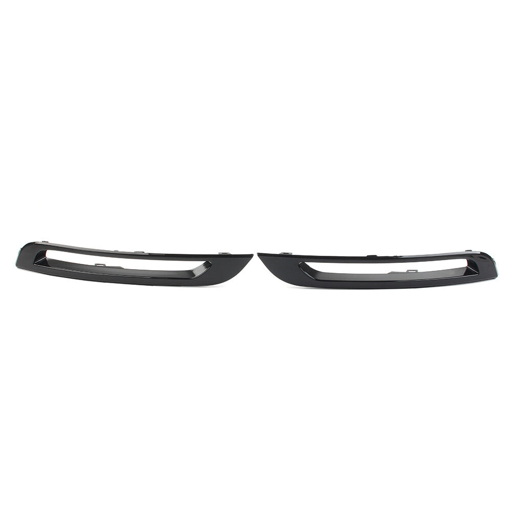 Front Bumper Fog Lamp Cover Gloss Black for Land Rover for Range Rover Velar 2018-21