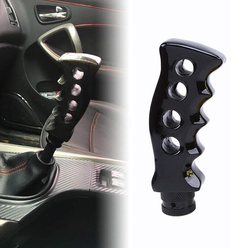 Universal slotted pistol grip, manual gear lever, shifter, black Q