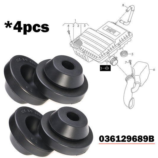 4x ball pan for air filter housing & hood for vw beetle for jetta for golf for seat Q