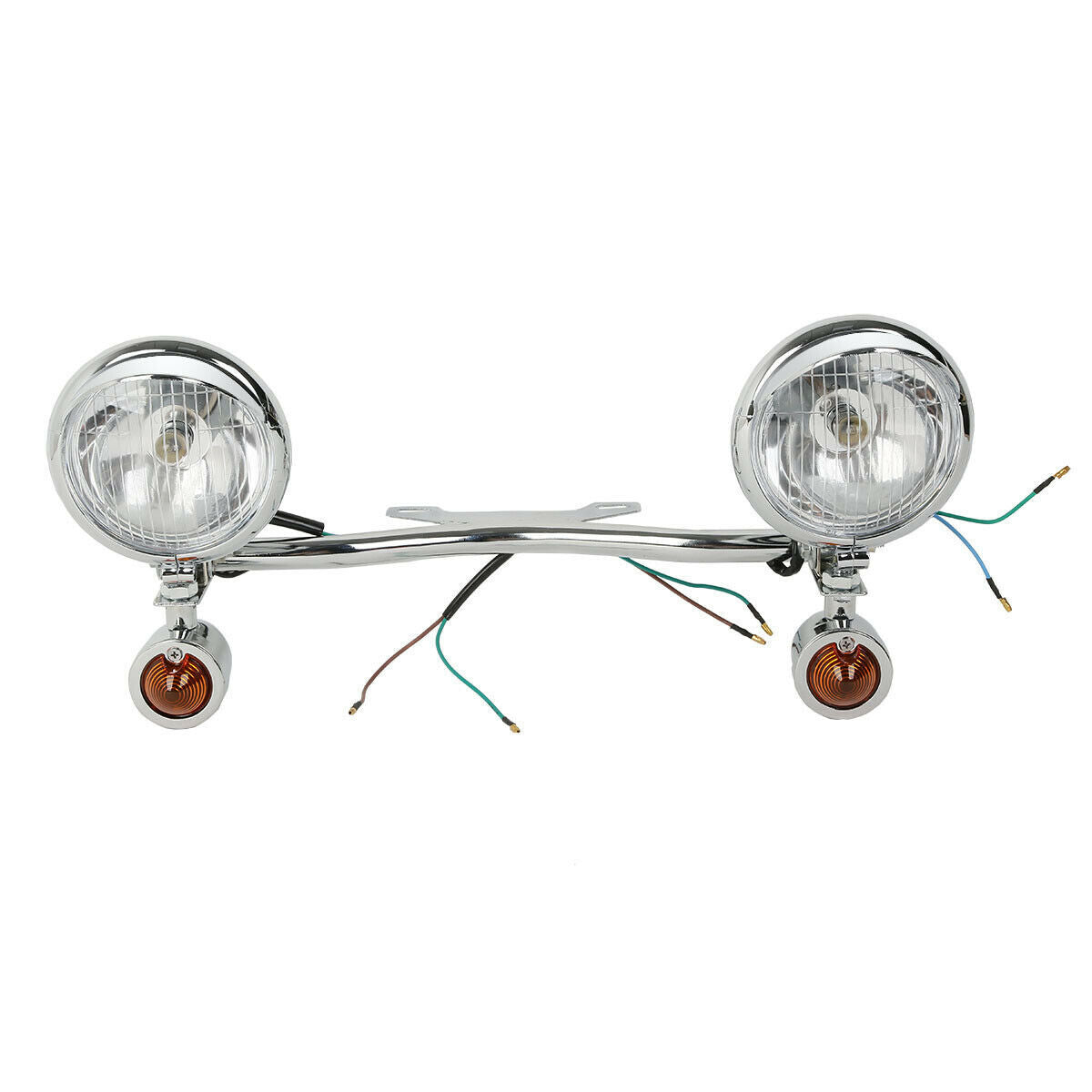 Motorcycle kit with turn signal driving fog light bar bracket suitable for Harley-Davidson