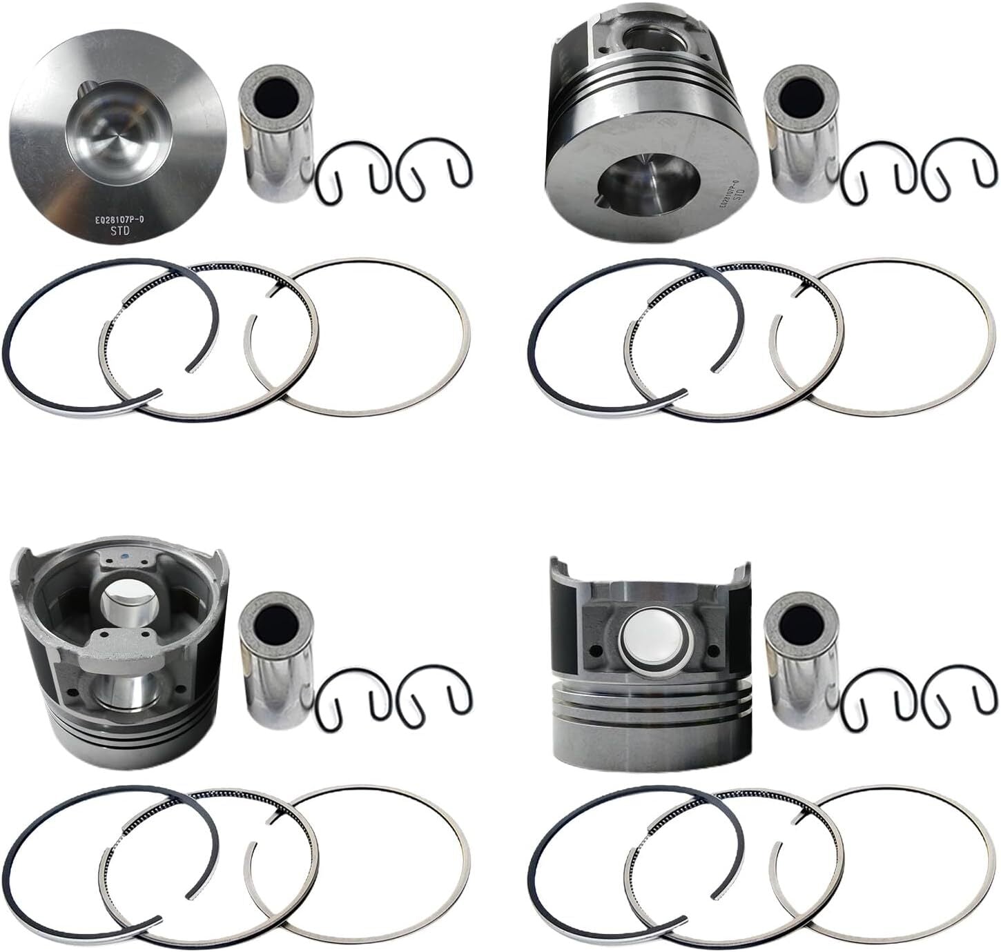 Piston ring set mast 88 mm STD for C270 E270 CDI Sprinter OM612 2.7 17522 B