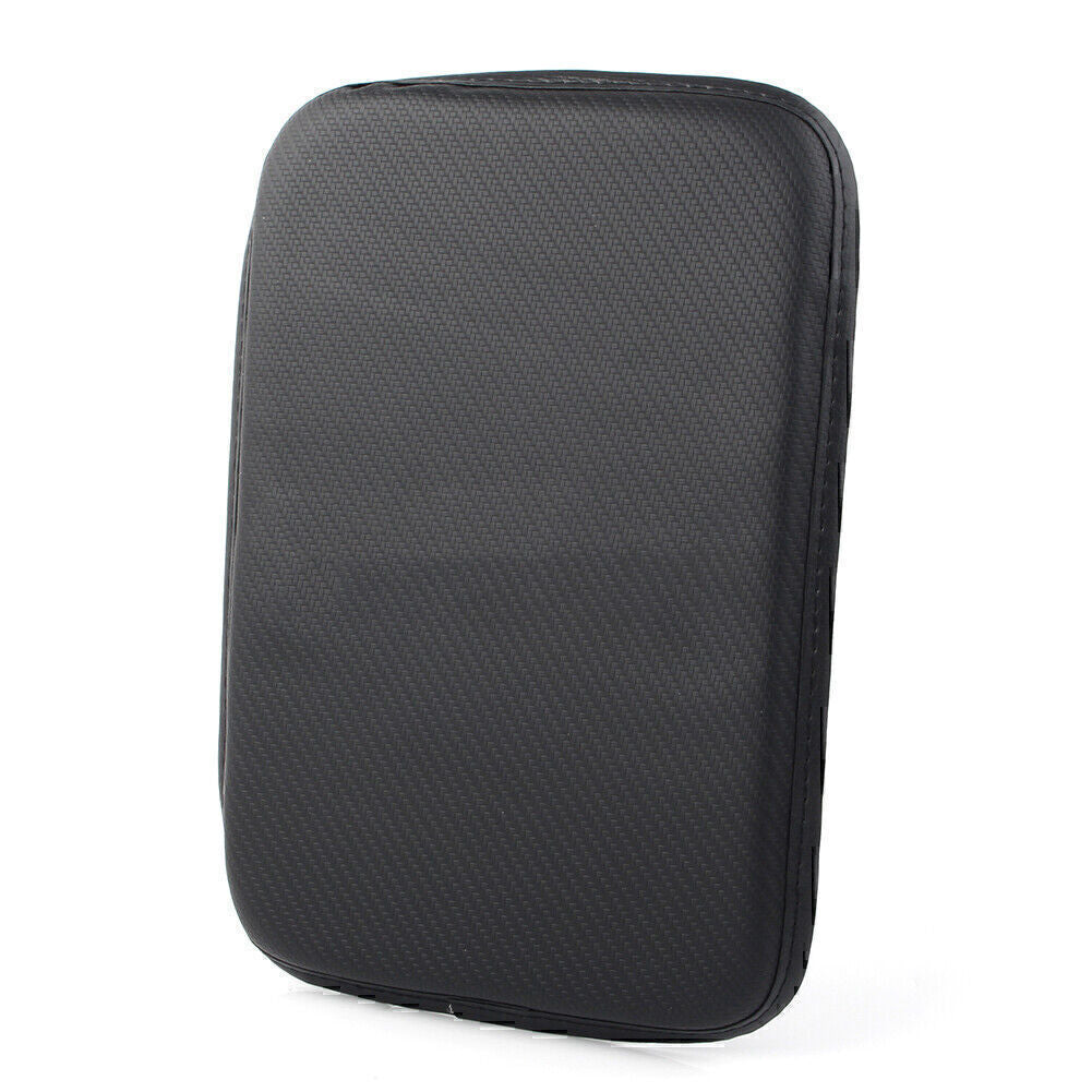 Car Armrest Pad Cover Center Console Box Pu Leather Mat Cushion  for ford  Racing Q
