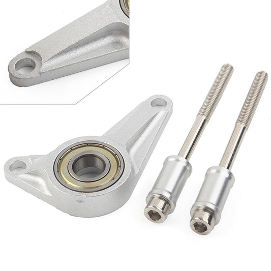 Shifting Gear Lever Shifter Stabilizer Silver for Honda MSX125 SF Grom 125 13-15 Q