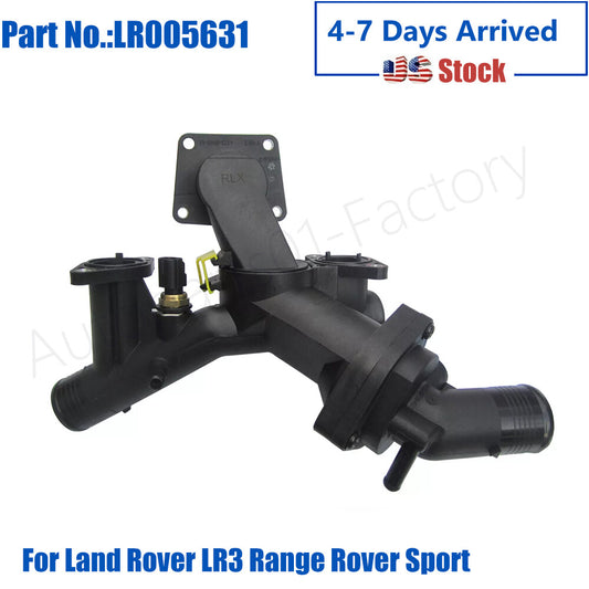 Engine Coolant Thermostat Housing for Land Rover LR3 for Range Rover Sport LR005631
