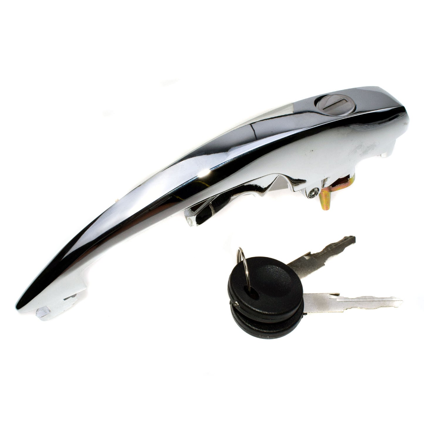 Brand new front door handles with key, chrome RHD LHD, for Bug Ghia Super Beetle 68-79- n