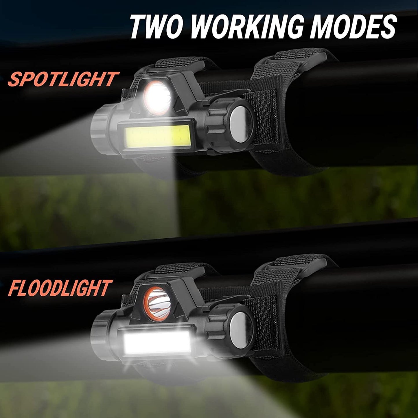 2-Pack UTV All-Terrain Vehicle LED Roller Mount Dome Light for Can-Am Maverick X3 Trail- n