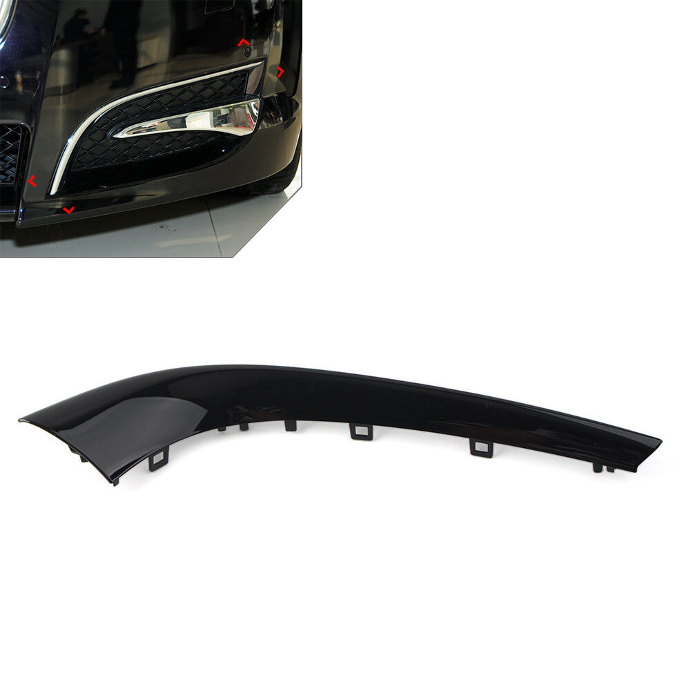 for Jaguar XF 2012-2015 C2Z20504 C2Z20500 Front Bumper Upper Molding Trim Left