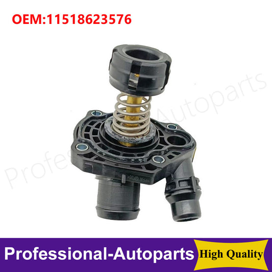 11518623576 Engine Coolant Thermostat with Housing for BMW F48 X1 for Mini F56 R57 Q