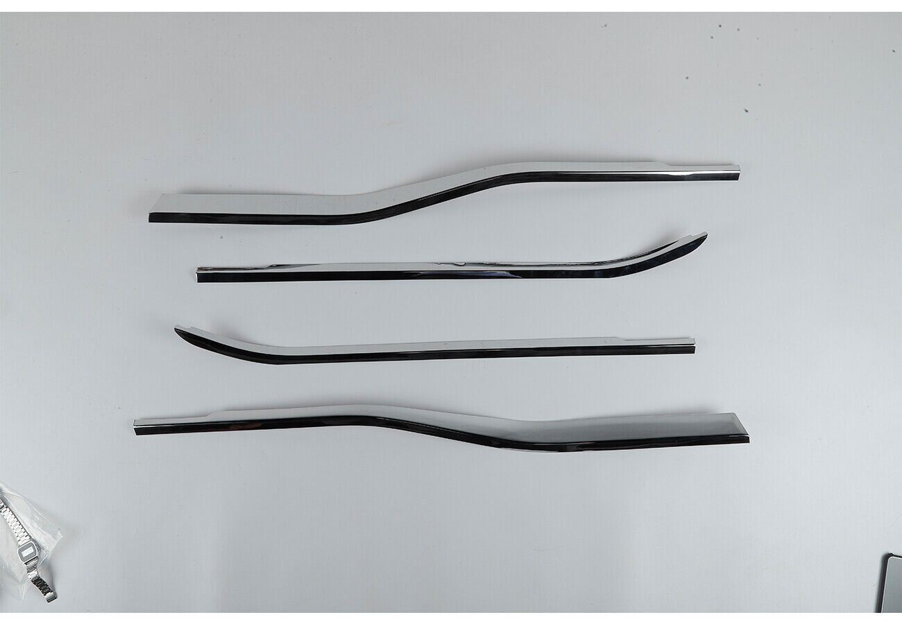 Chrome Car Window Bottom Strip Cover Trim ABS for F150 2023 2024 B n