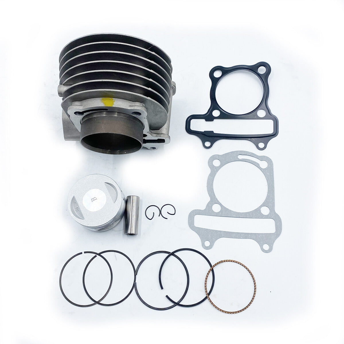 New GY6 Cylinder Head Assy Engine Gasket Ring Kit Set for 150cc Motorcycle 86 A