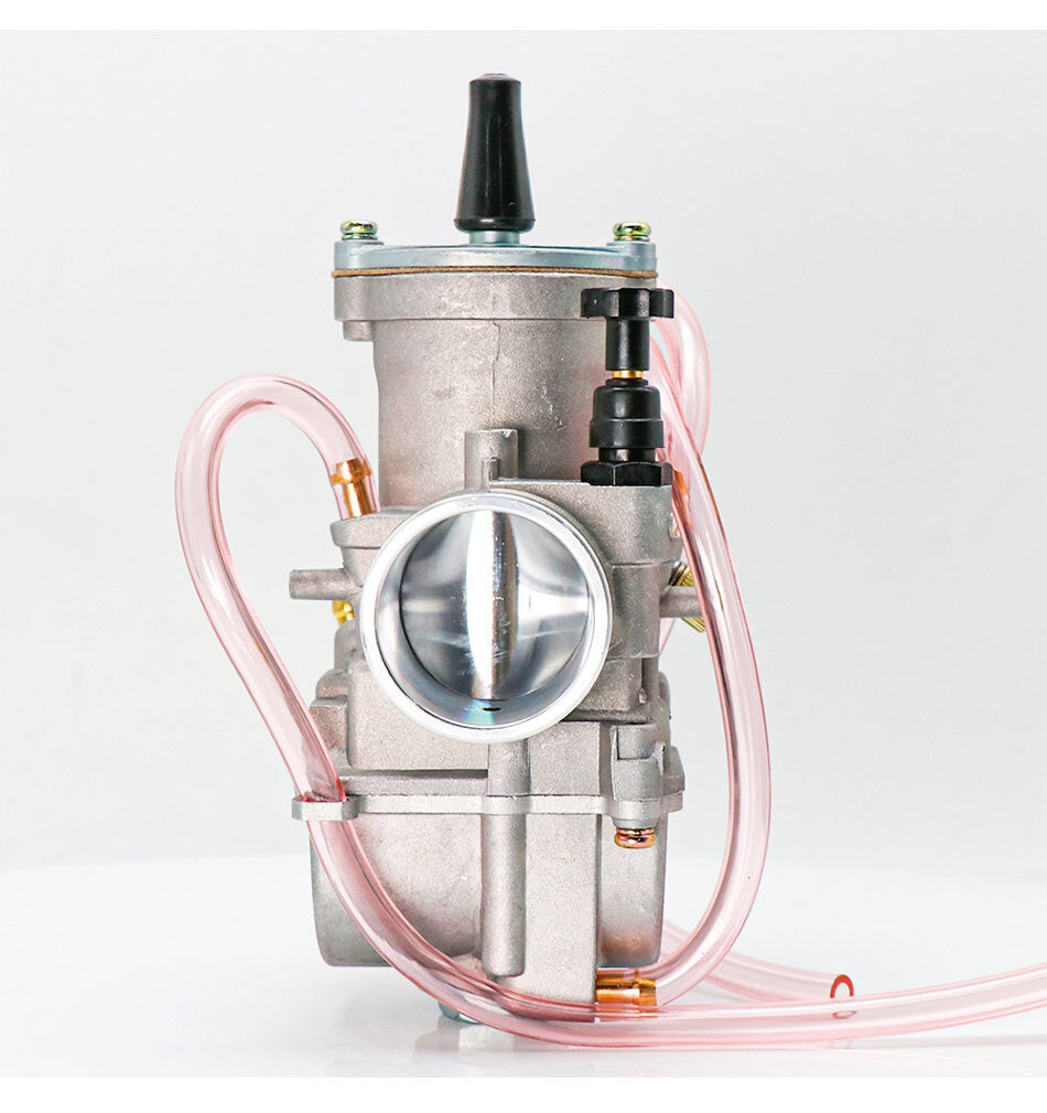 24mm carburetor carbohydrate suitable for 2-stroke motorcycles, racing scooters, off-road bikes, UTVs, and all-terrain vehicles. Q