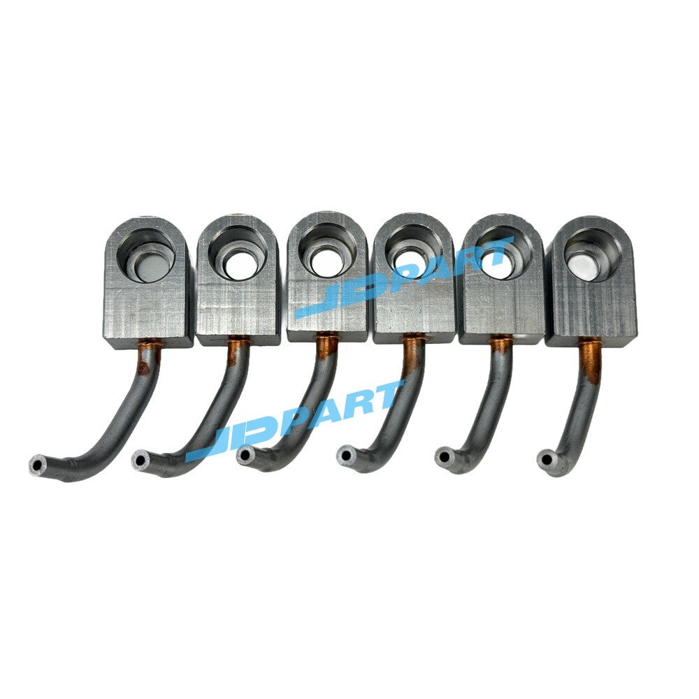 6 C15 oil cooler nozzles 7W4990 4N9881 2906568 for Caterpillar engine parts -