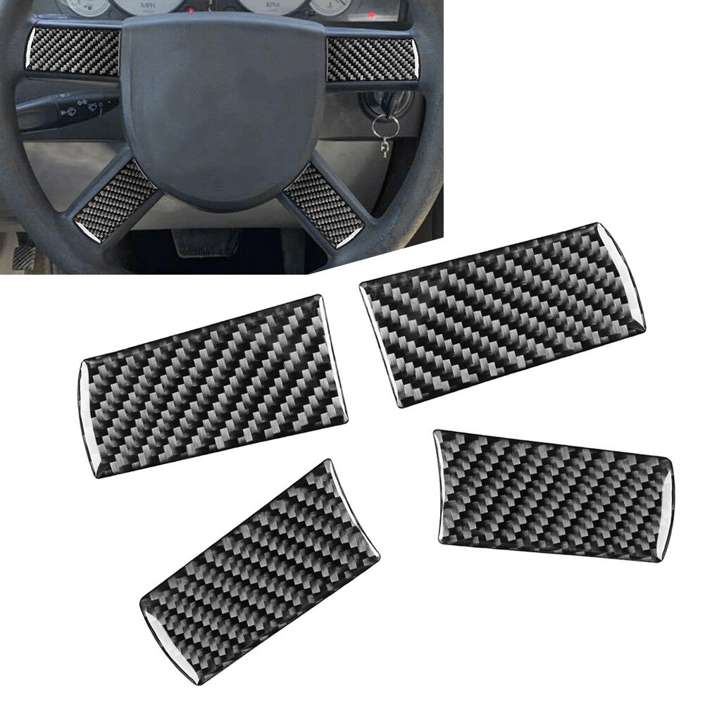 4-Steering Wheel Cover Trim for Chrysler 300 300C for Dodge Magnum