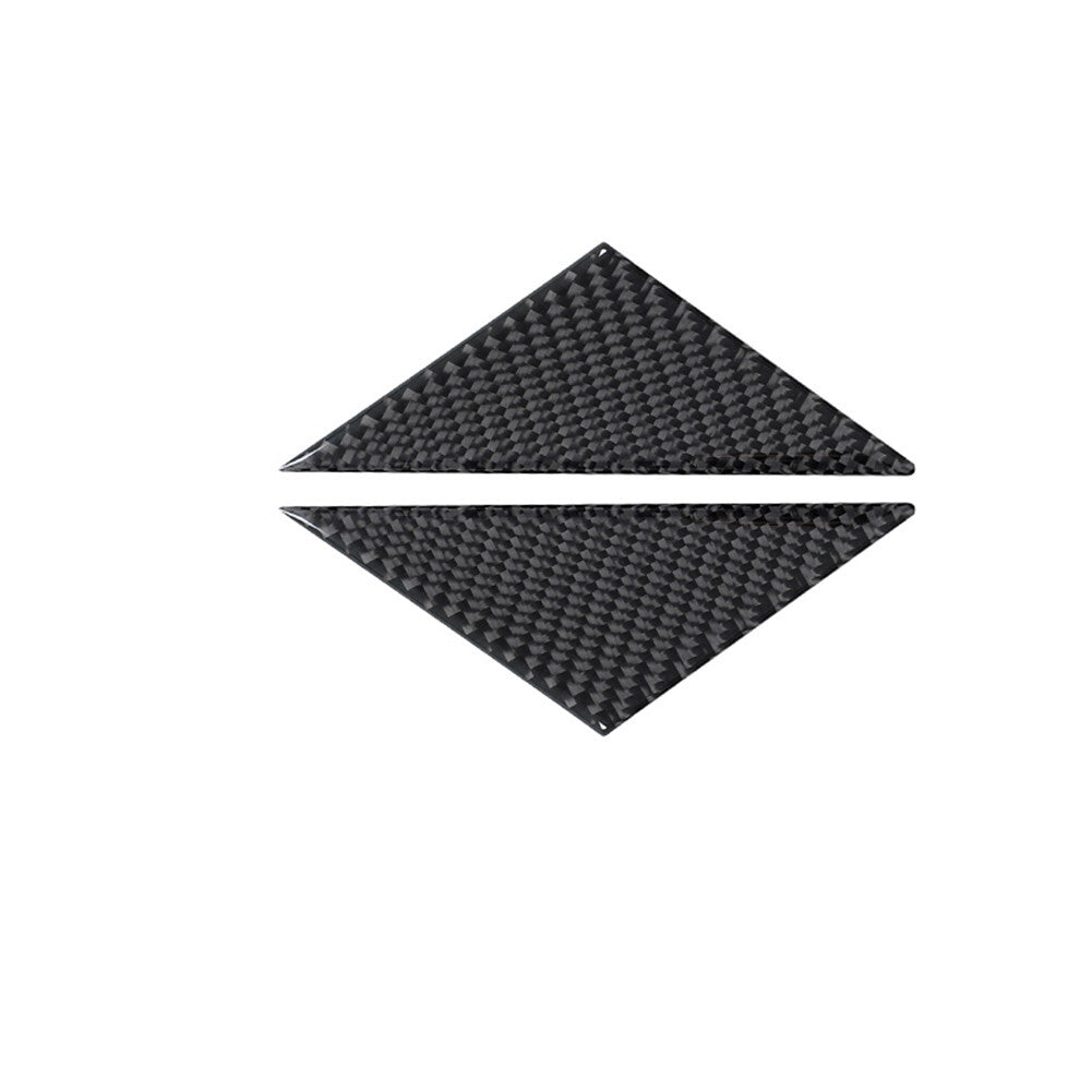 Navigation Box Panel Trim Interior Carbon Fiber Sticker for Audi Q7 2016-2019 v