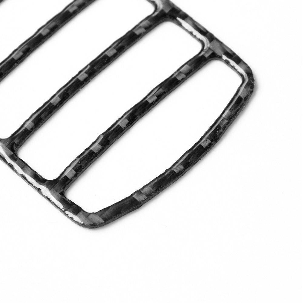 Carbon Fiber Demist Air Vent Outlet Cover Trim for Suzuki Grand Vitara 2006-2013