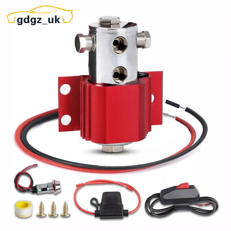 Car Front Brake Line Lock Kit Heavy Duty Type Roll Control Hill Holder Kit Red