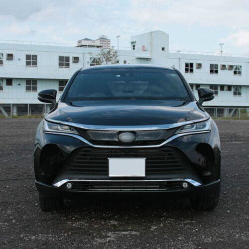 Front Hood Cover Chrome Bonnet Lid Grill Trim For 2020-2023 for Toyota Harrier Venza