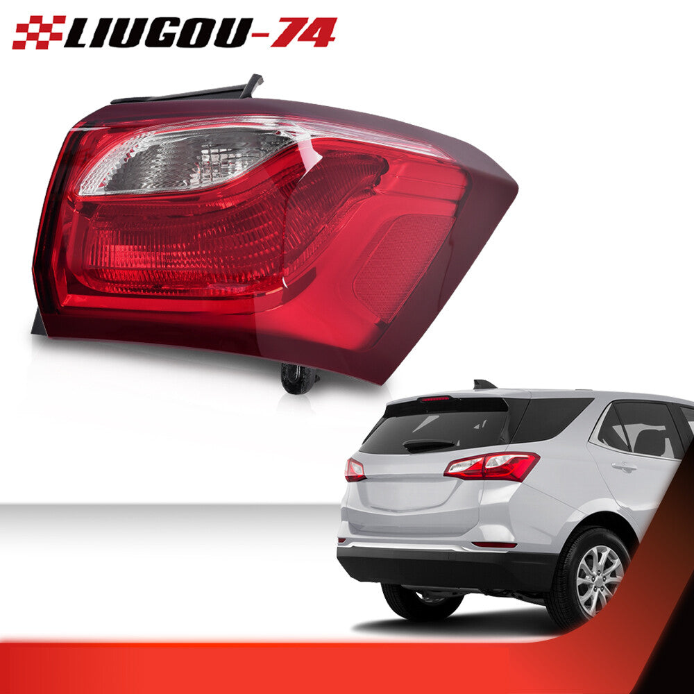 Fits 2018 - 2020 for Equinox Incandescent Tail Light Outside Passenger - v