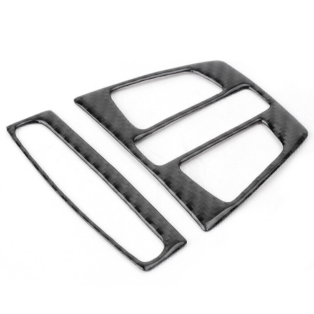 Carbon Fiber Interior Front Reading Lights Lamp Cover Trim for BMW X1 X5 X6 F30