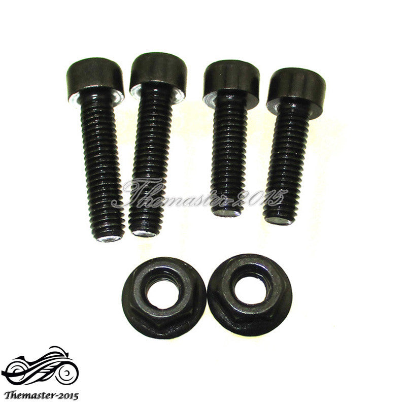 M6 x 20mm 25mm Allen Hex Socket Cap Head Screw Bolts ATV UTV Go Kart Buggy Moped Q
